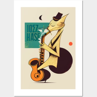 Jazz Cat Posters and Art